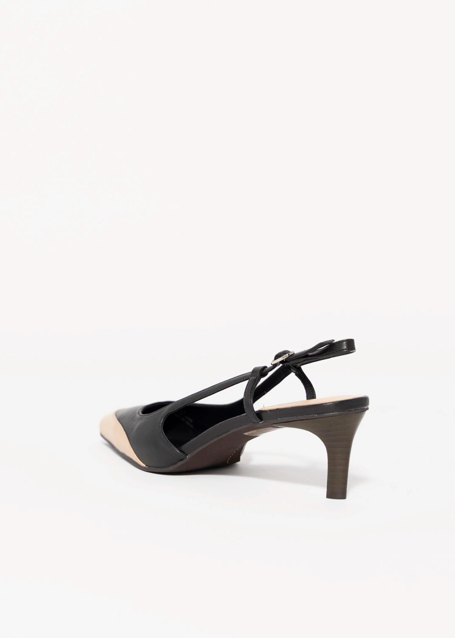 swatch_Black/Nude jeffrey campbell booshky two tone slingback pump
