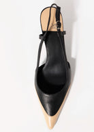 swatch_Black/Nude jeffrey campbell booshky two tone slingback pump