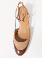 swatch_Beige/Brown jeffrey campbell my dear suede pump