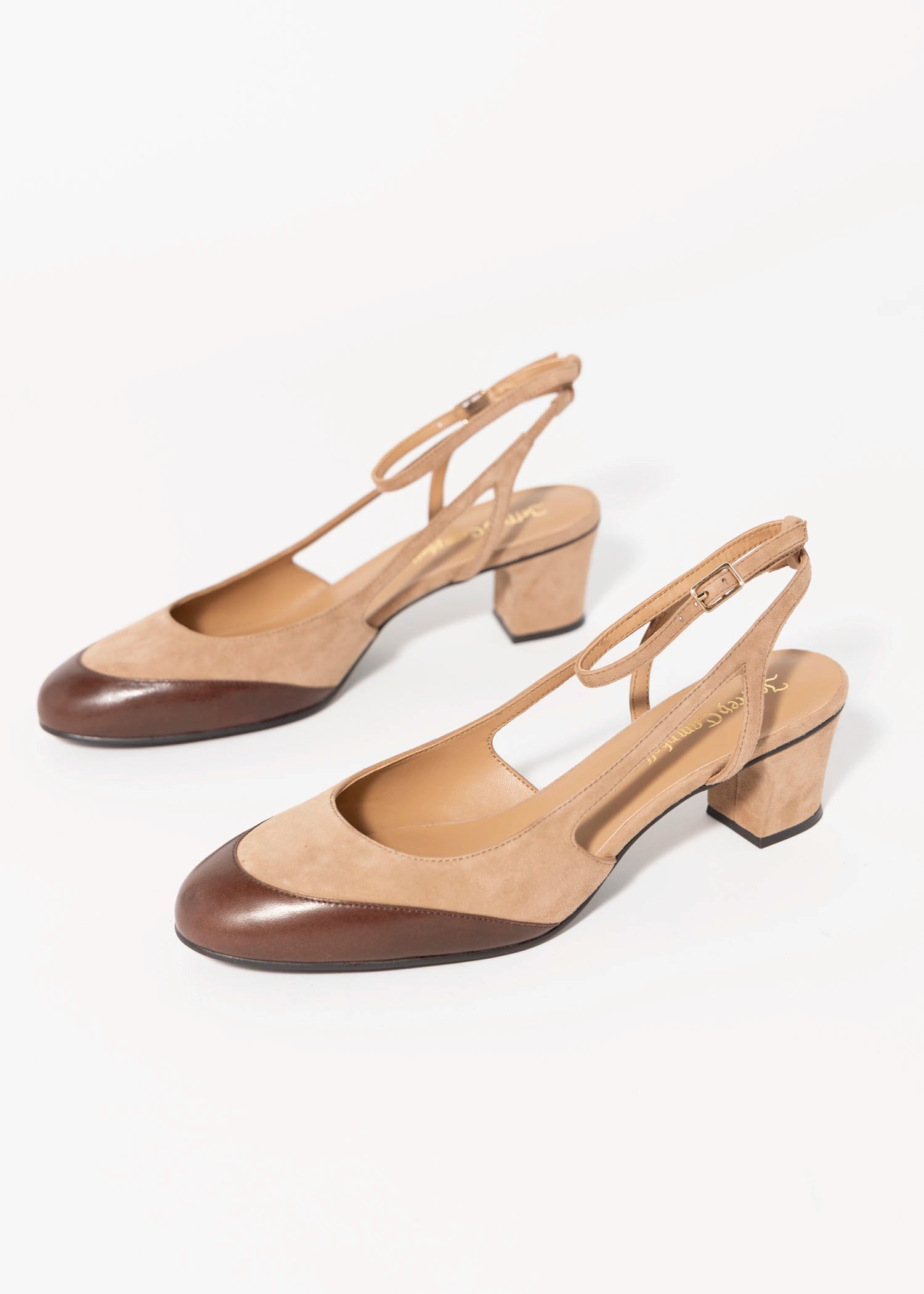 swatch_Beige/Brown jeffrey campbell my dear suede pump
