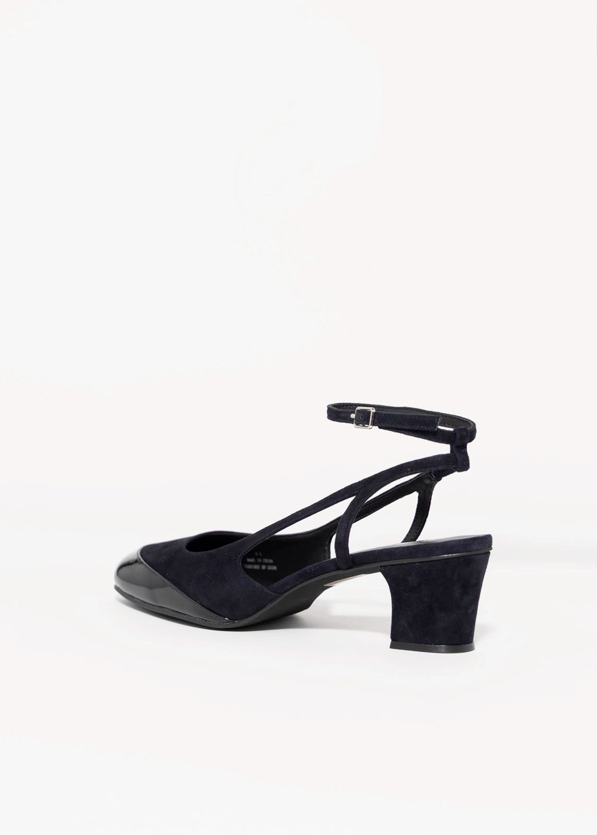 swatch_Navy/Black jeffrey campbell my dear suede pump
