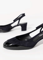 swatch_Navy/Black jeffrey campbell my dear suede pump
