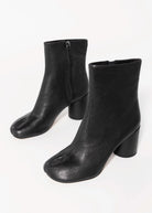 swatch_Black Leather steve madden caro leather tabi boot