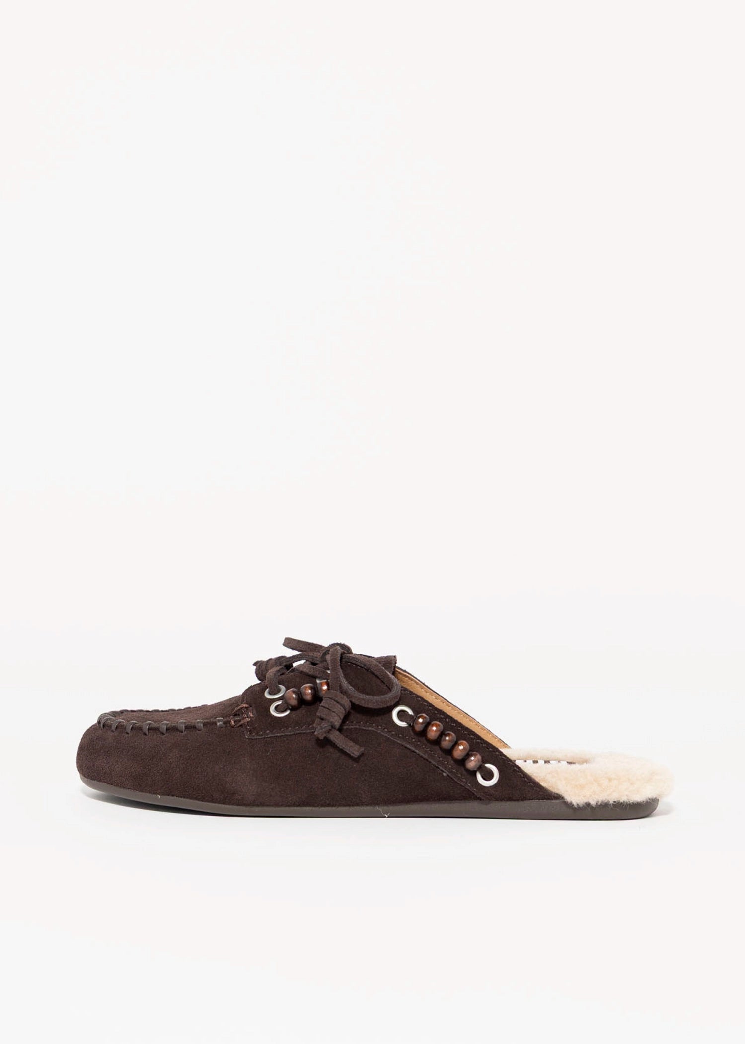 swatch_Brown Suede bibi lou violetta teddy mule