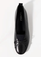 swatch_Black Leather vaneli tabbie ballet flat