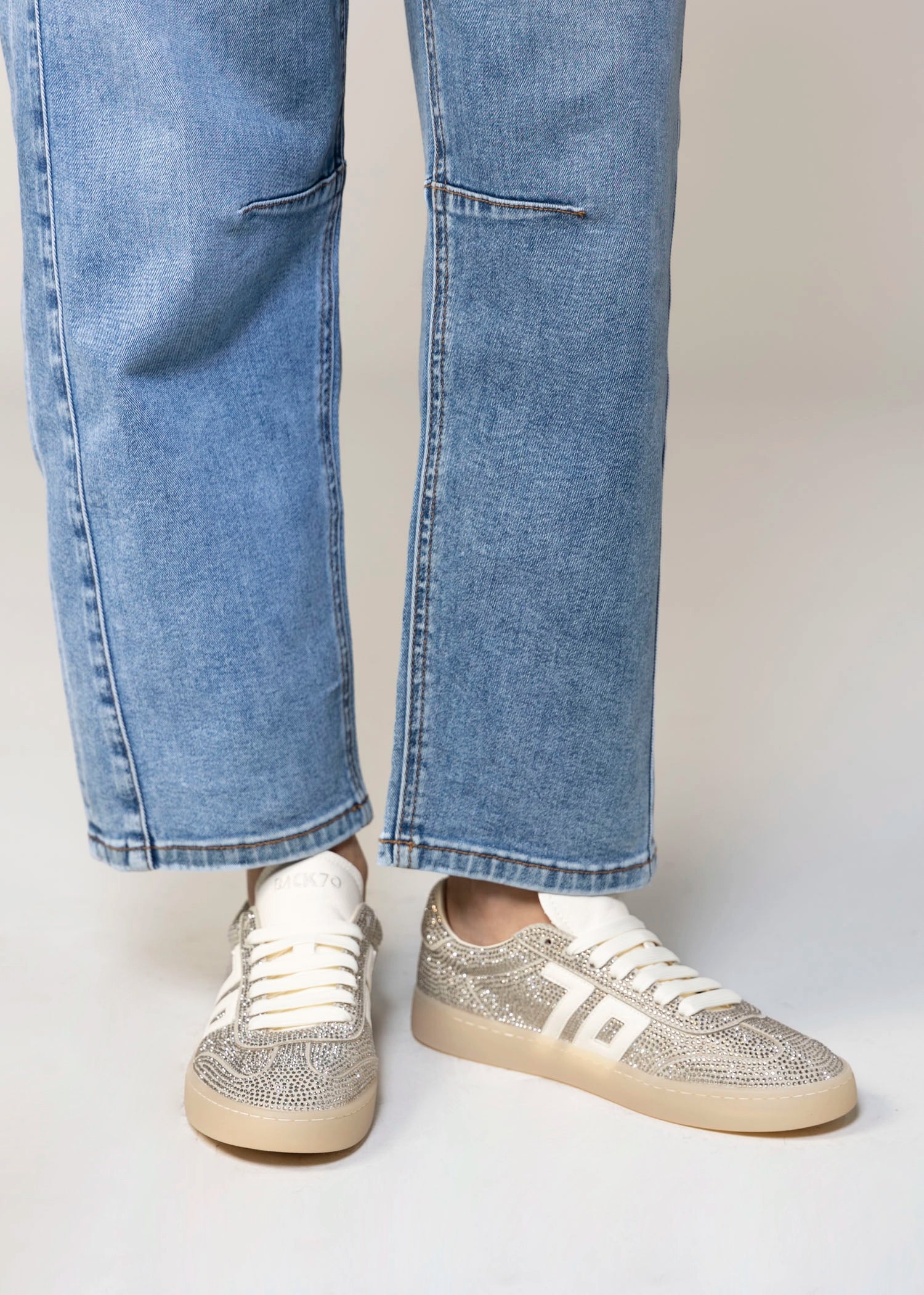 swatch_Silver back70 smart rhinestone glitter sneaker