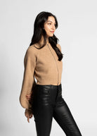 swatch_Camel jordana zip cardigan