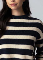 swatch_Navy/Beige rd style maheen striped sweater