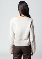 swatch_Hazelnut sanctuary vanna v-neck sweater