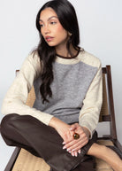 swatch_Oat Combo central park west isla colorblock sweater
