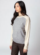 swatch_Oat Combo central park west isla colorblock sweater