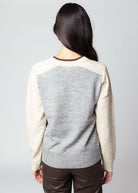 swatch_Oat Combo central park west isla colorblock sweater