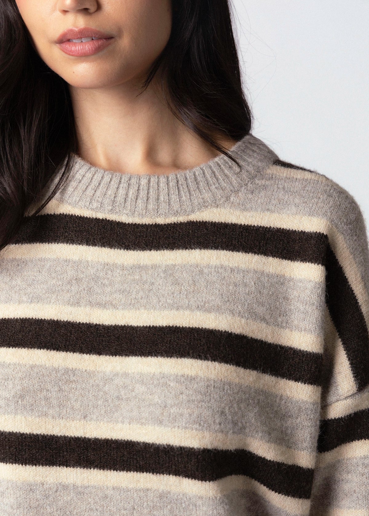 swatch_Grey/Brown thread and supply montgomery sweater