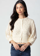 swatch_Cream hendry crochet cardigan