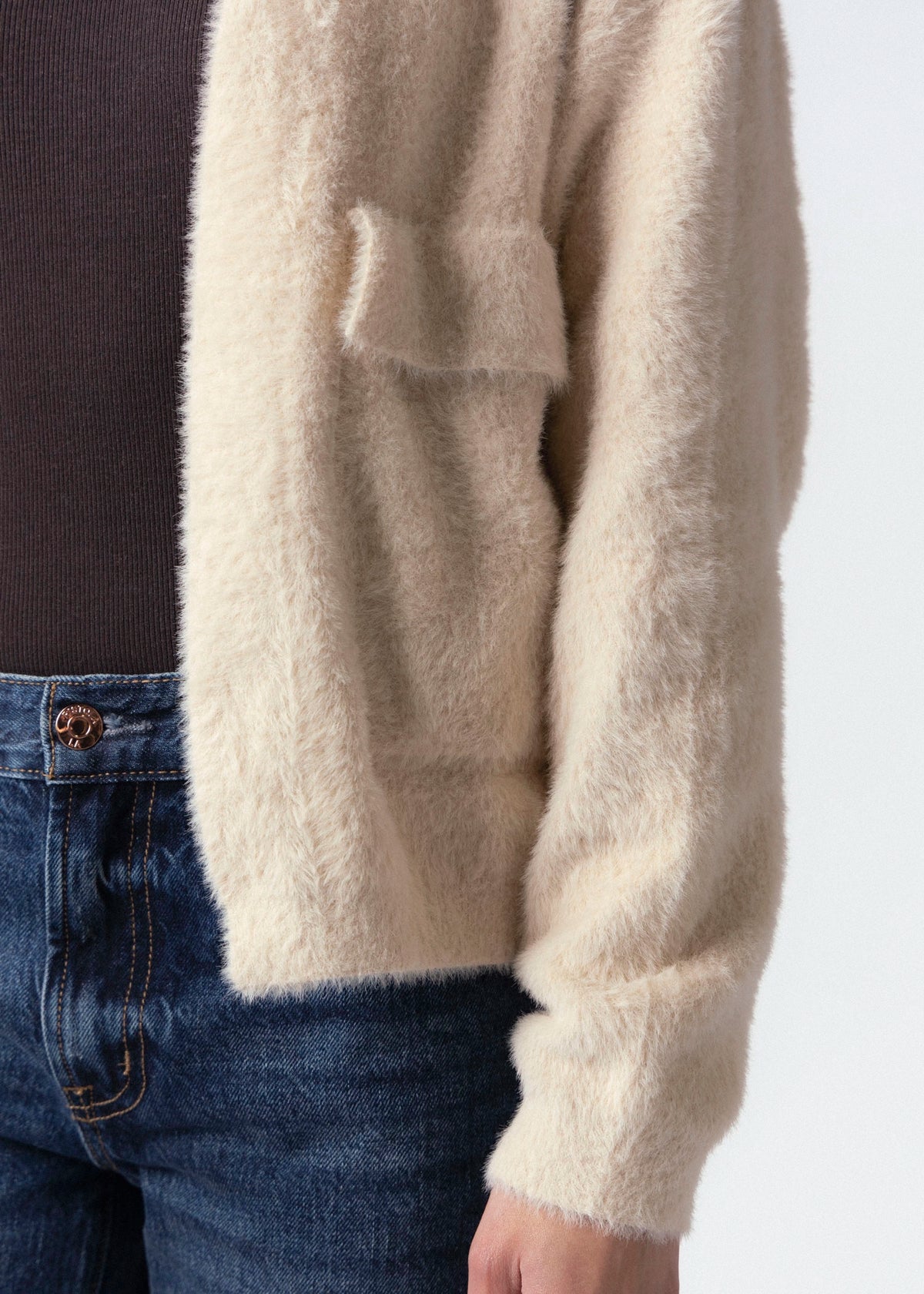 swatch_Oatmeal kut from the kloth jana cardigan