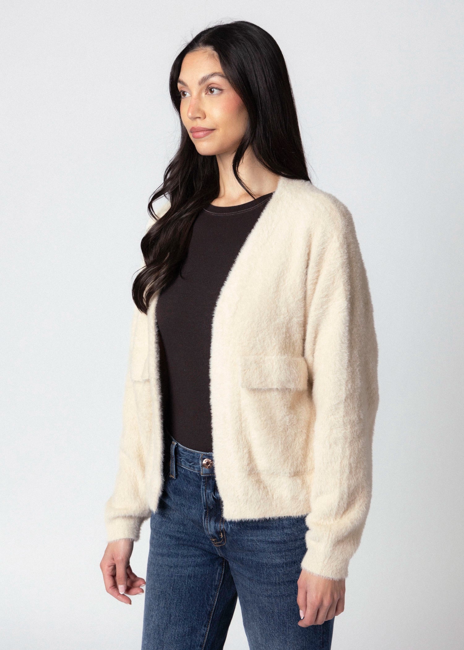 swatch_Oatmeal kut from the kloth jana cardigan