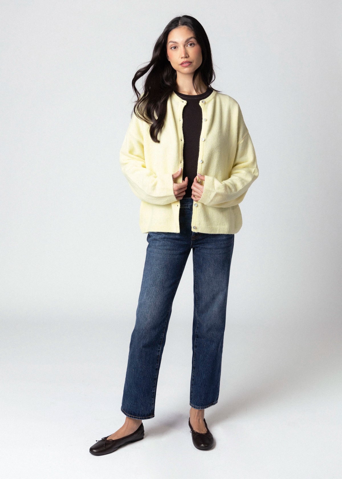 swatch_Butter oversized knit cardigan