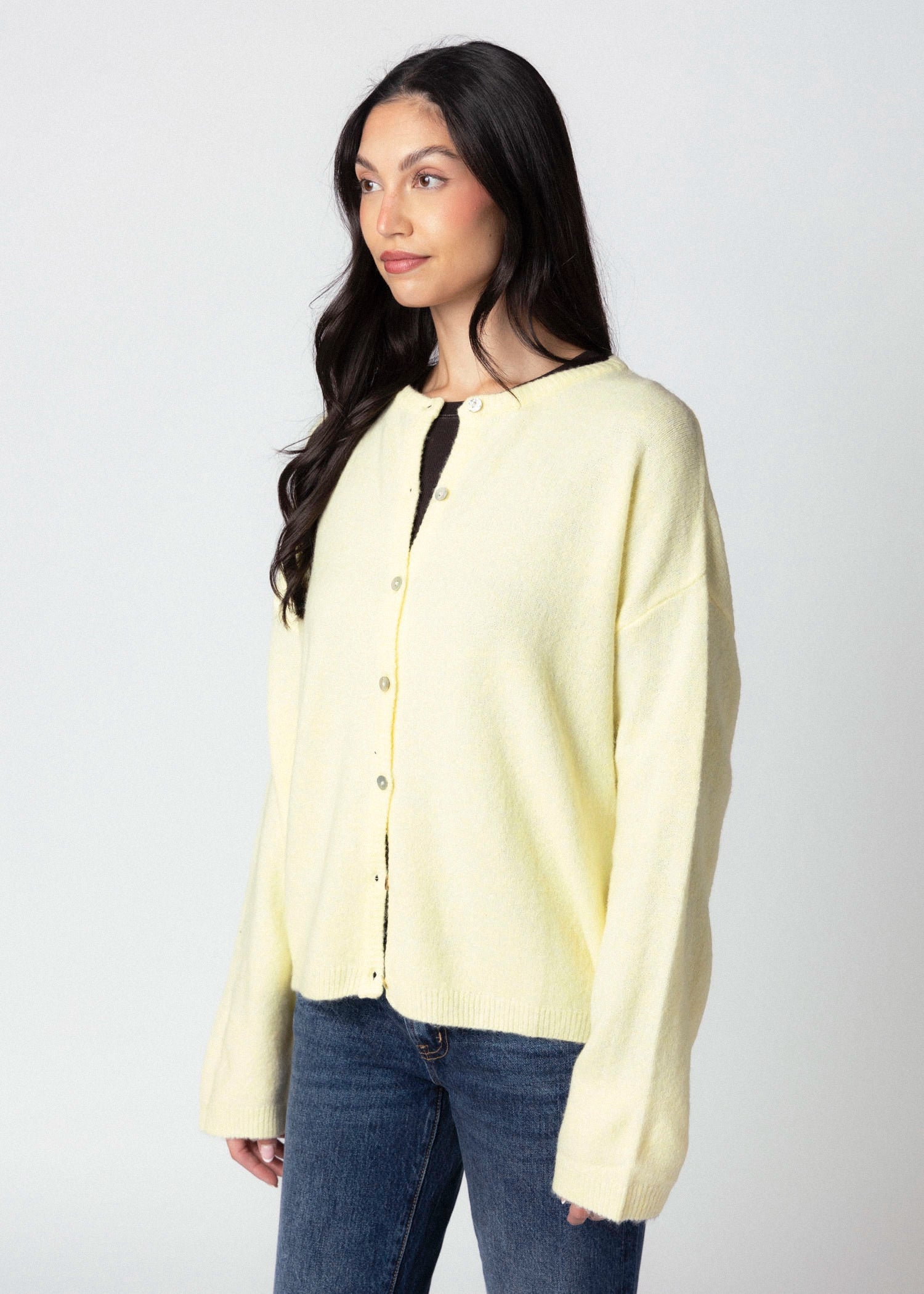 swatch_Butter oversized knit cardigan