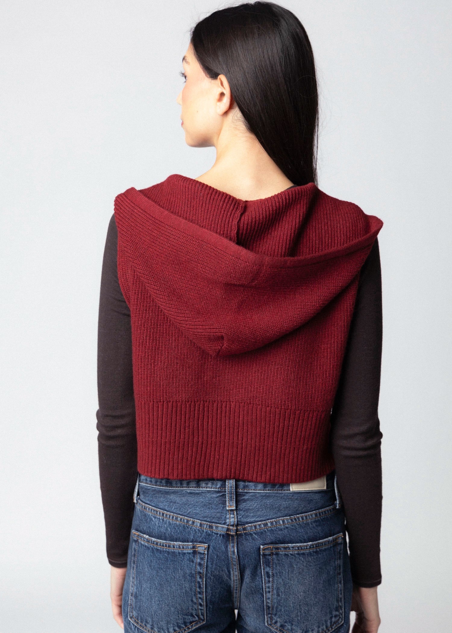 swatch_Red kerisma jordana knit vest