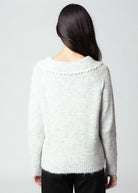 swatch_Grey scalloped collar sweater