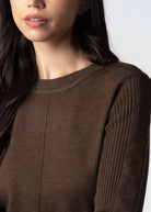 swatch_Chocolate central park west vesper crewneck sweater
