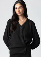 swatch_Black rd style pasha knit cardigan