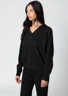 swatch_Black rd style pasha knit cardigan