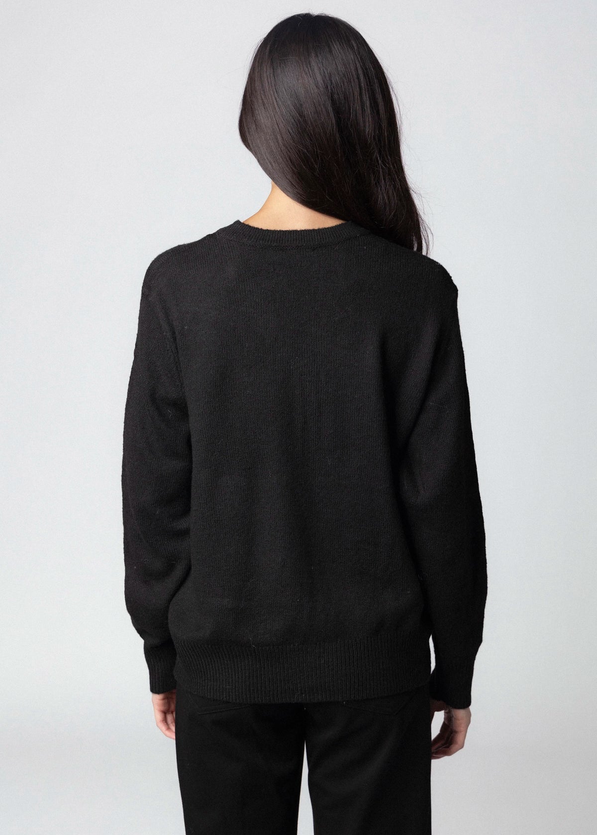 swatch_Black rd style pasha knit cardigan