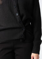 swatch_Black rd style pasha knit cardigan