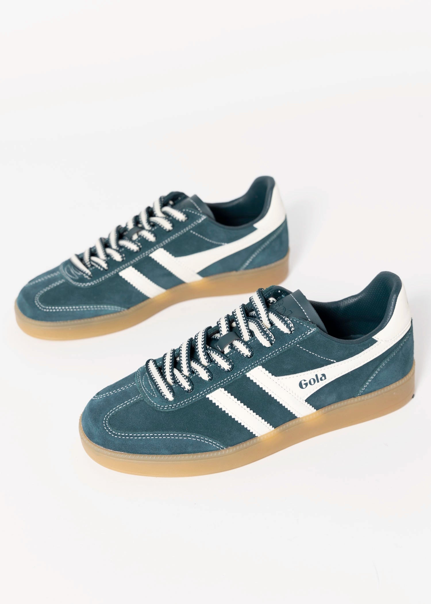 swatch_Dark Teal gola viper 78 suede sneaker