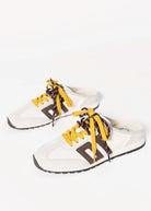 swatch_White/Coffee back70 venice w26 slide sneaker