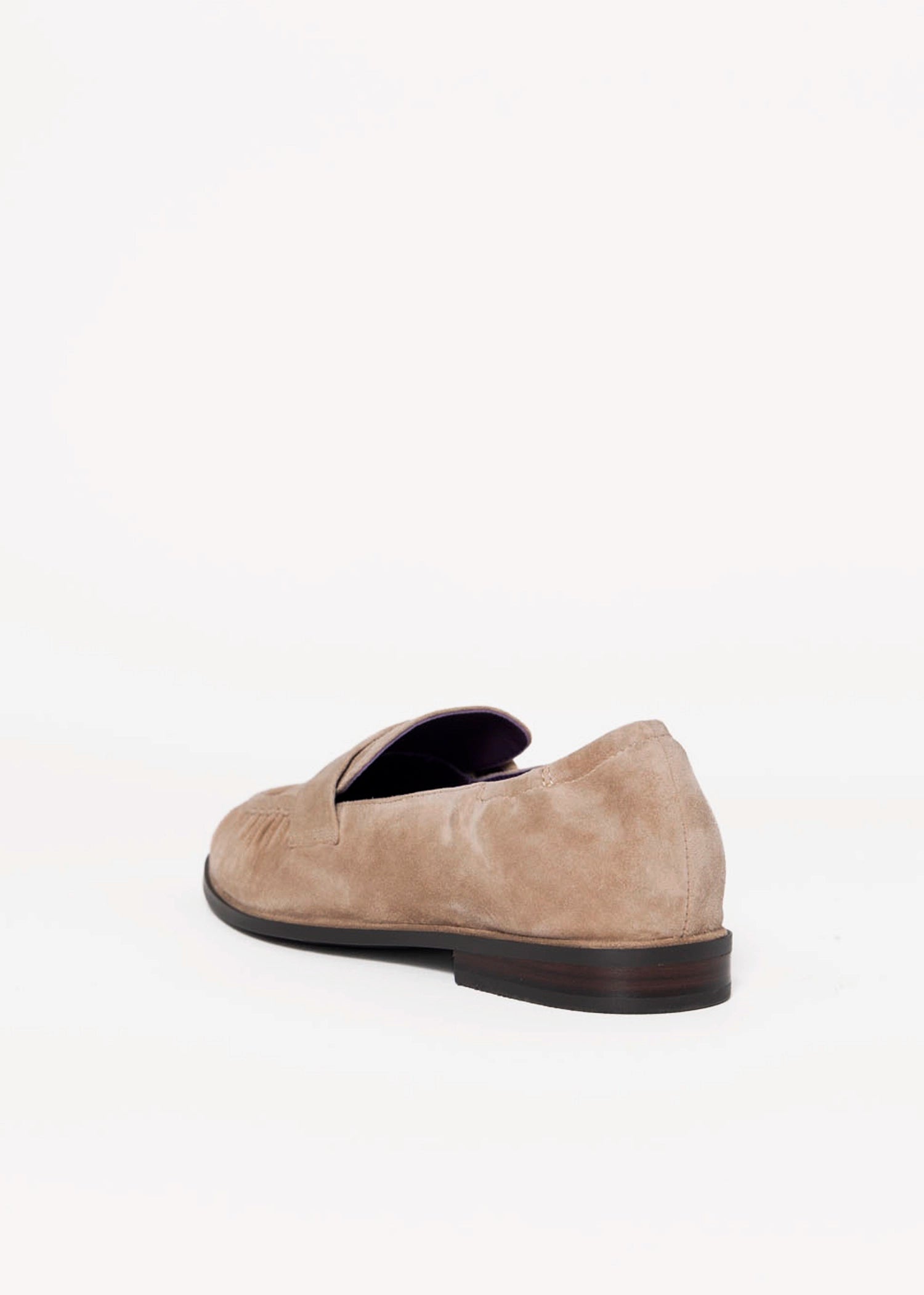 swatch_Military Suede vaneli ailsa suede ruched loafer