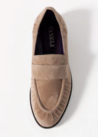 swatch_Military Suede vaneli ailsa suede ruched loafer