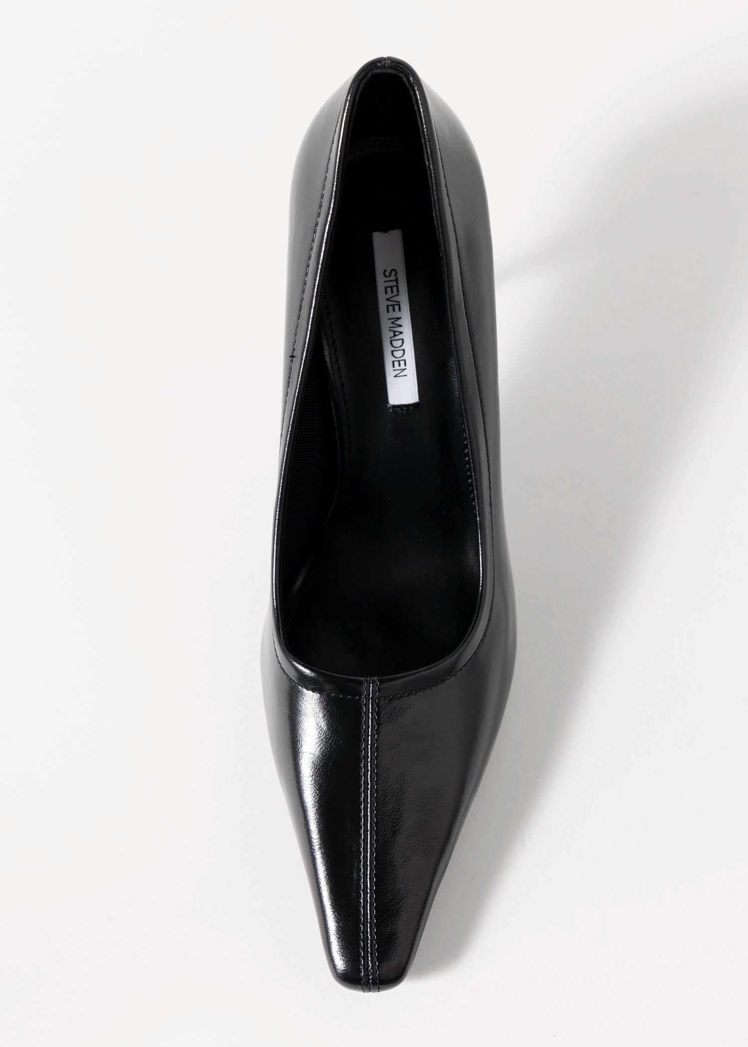 swatch_Black steve madden hexx pointed toe pump