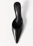 swatch_Black Leather tony bianco sicily pointed toe mule