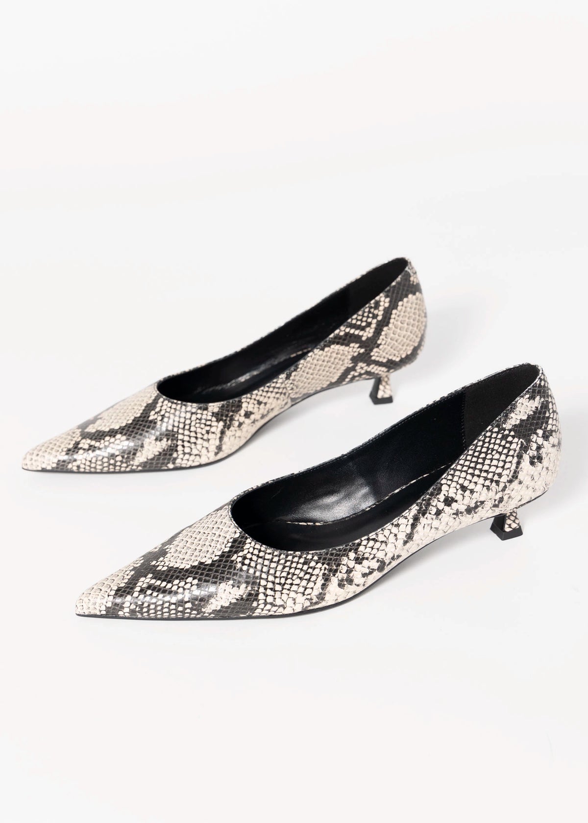 swatch_Ecru Snake tony bianco cameo kitten heel pump
