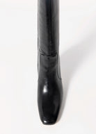 swatch_Black Leather steve madden lovelies tall leather heeled boot