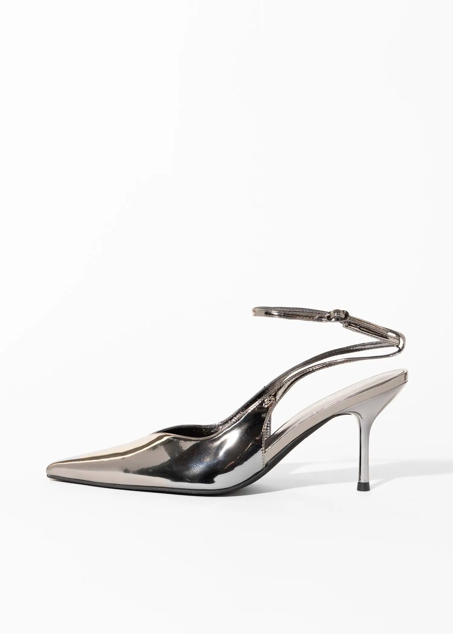swatch_pewter executive slingback pump heels