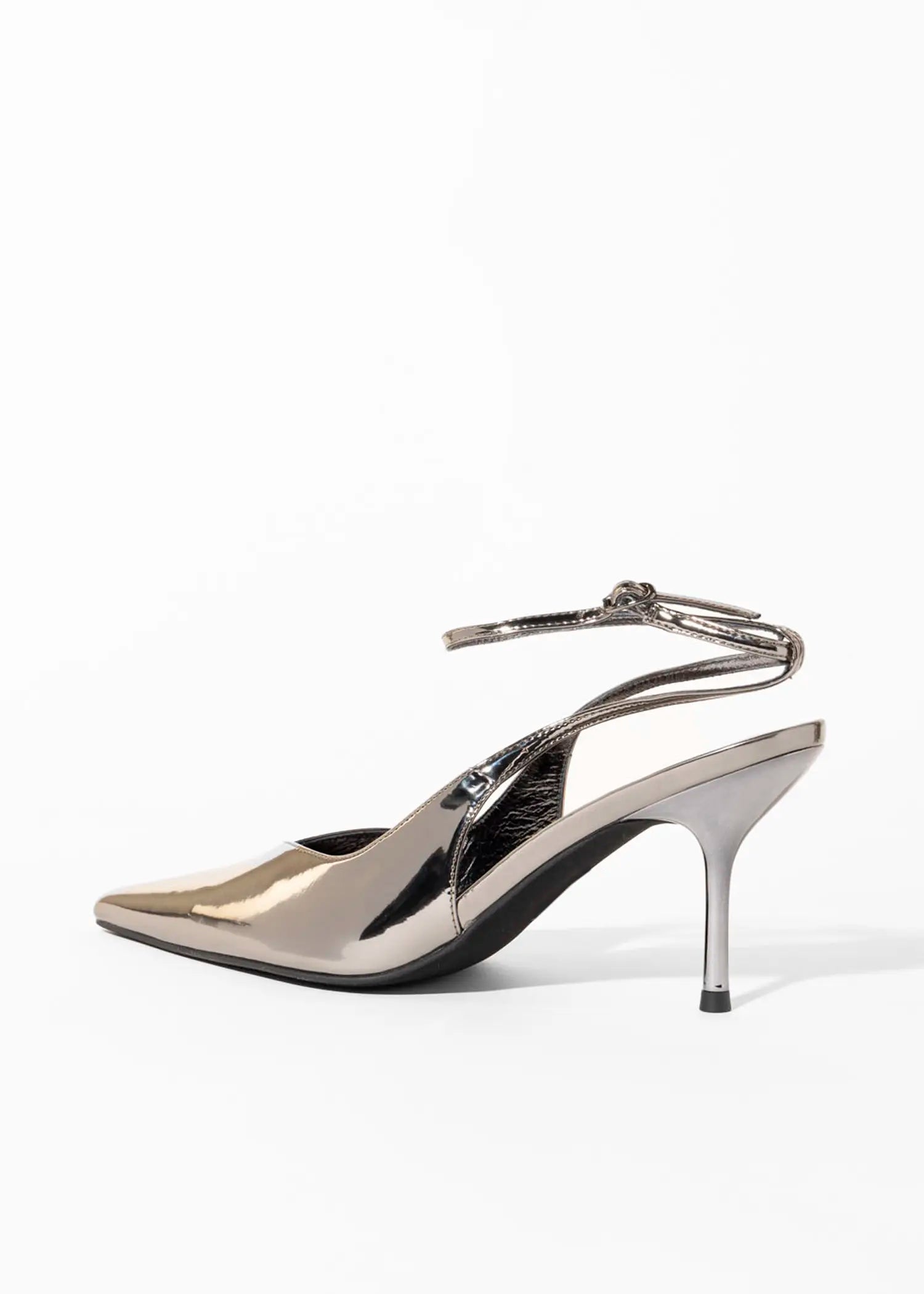 swatch_pewter executive slingback pump heels