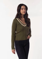 swatch_Olive jaden sweater heartloom tops