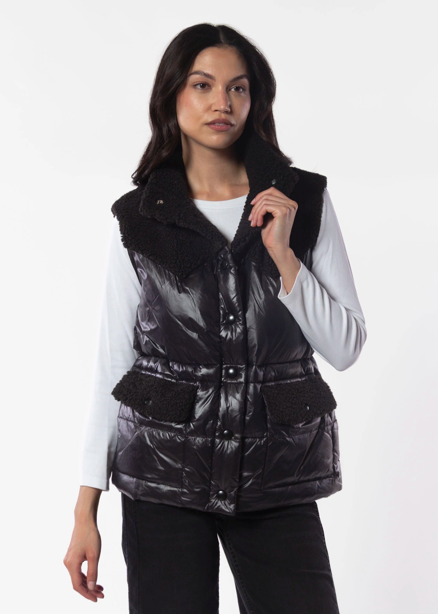 swatch_Black alex puffer vests