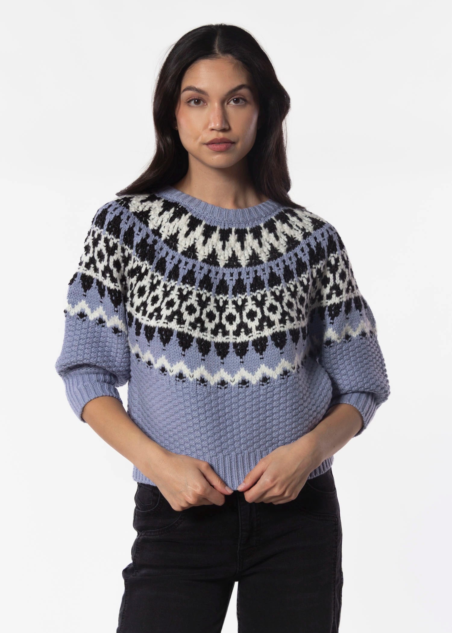 swatch_Blue Multi alora sweater tops