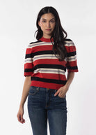 swatch_Stripe crewneck sweater tops