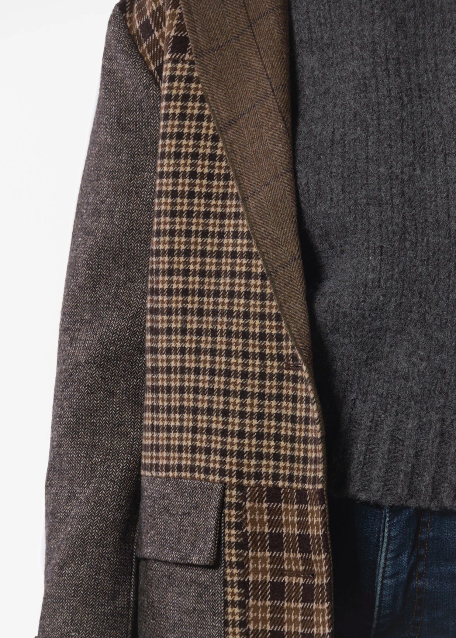 swatch_Multi raven patchwork coat jackets