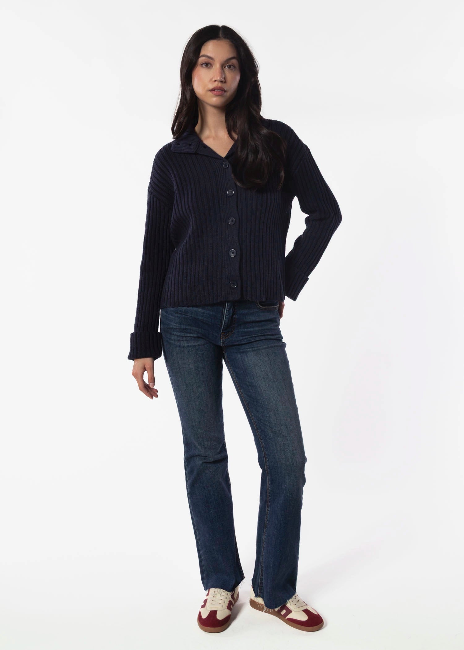 swatch_Dark Storm lakshmi cardigan sweaters