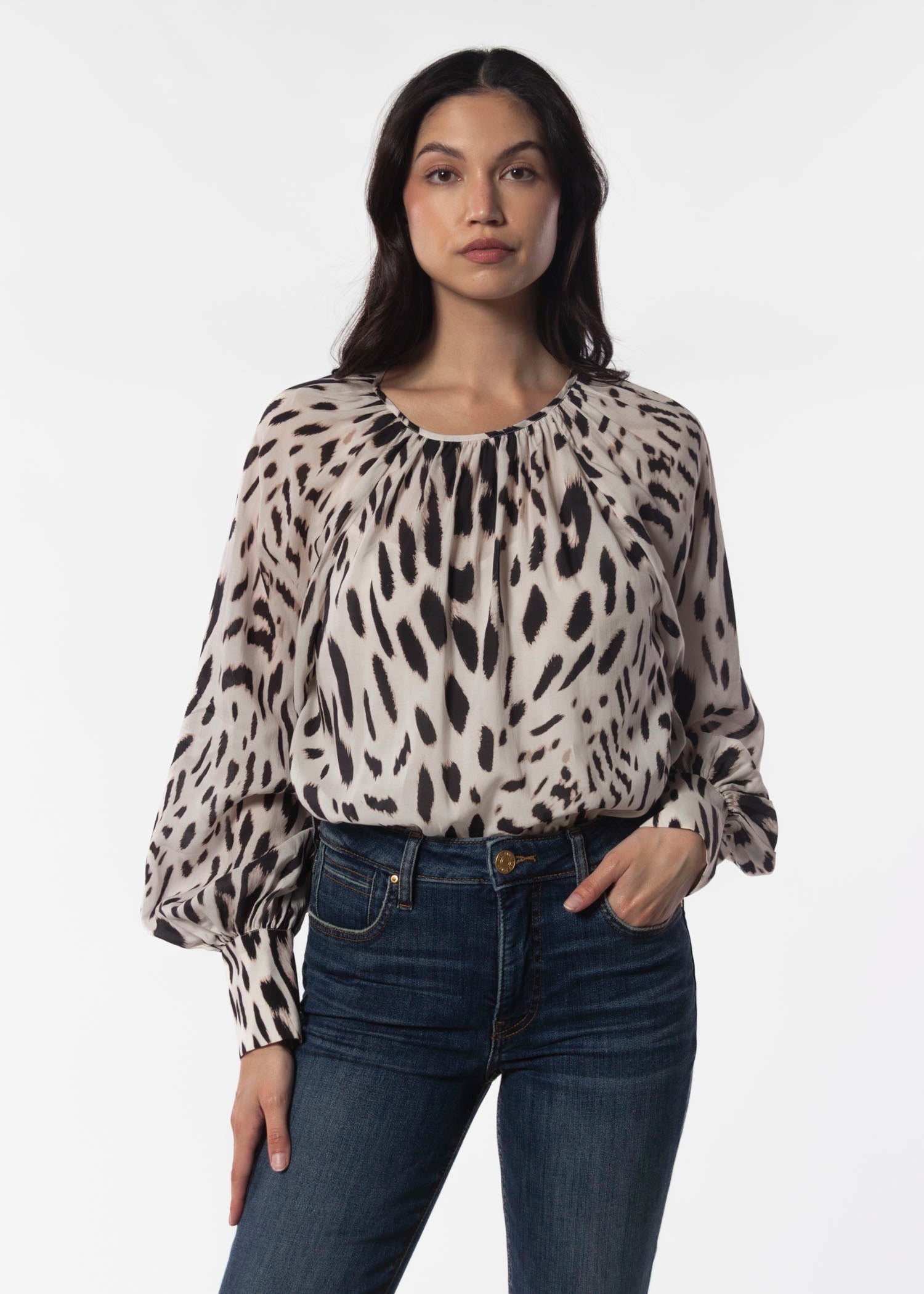swatch_Spotted Leopard wild dreamer blouse tops
