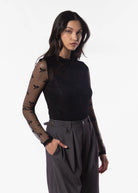 swatch_Black woodson sheer top 