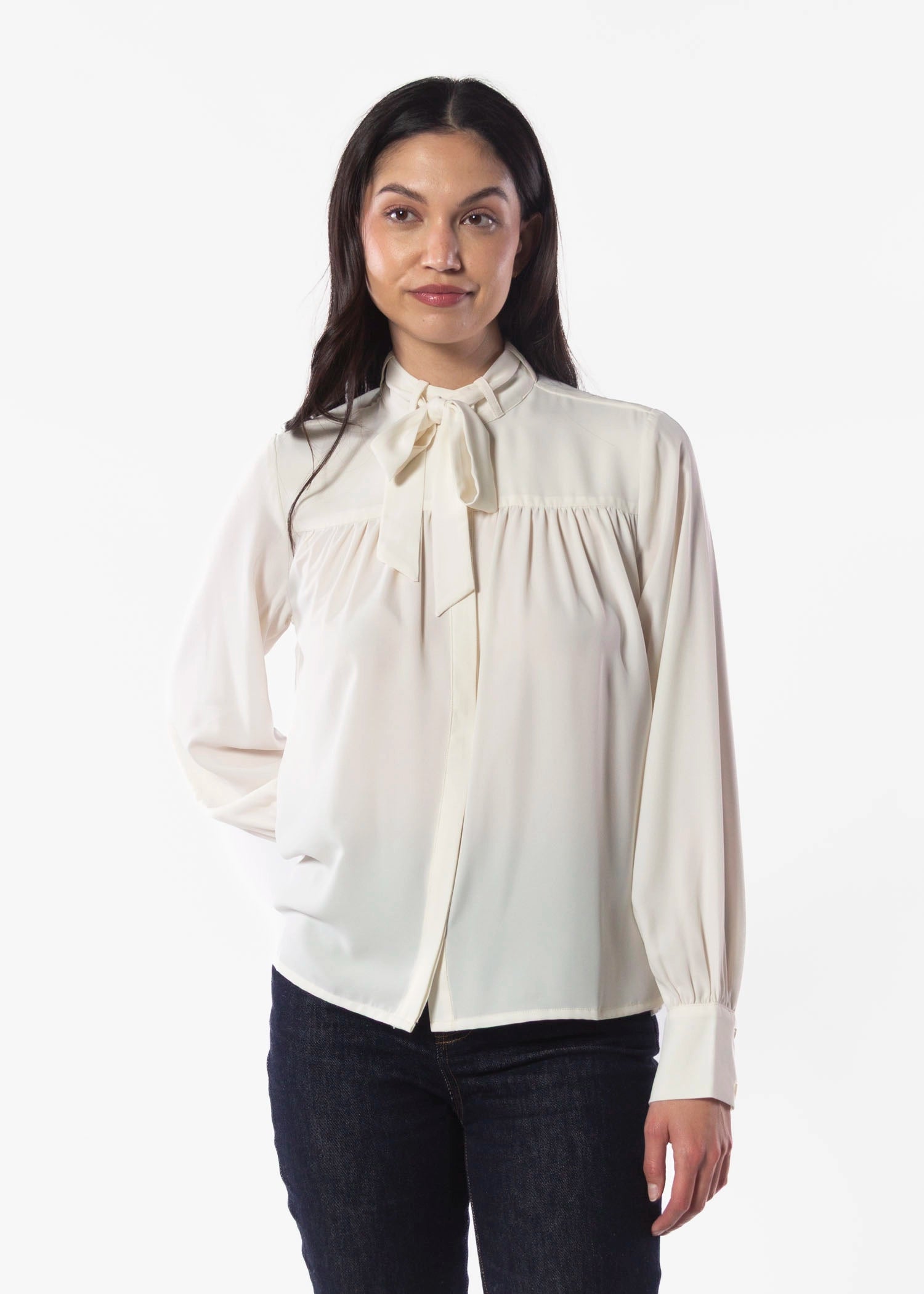 swatch_Ivory cameron blouse tops