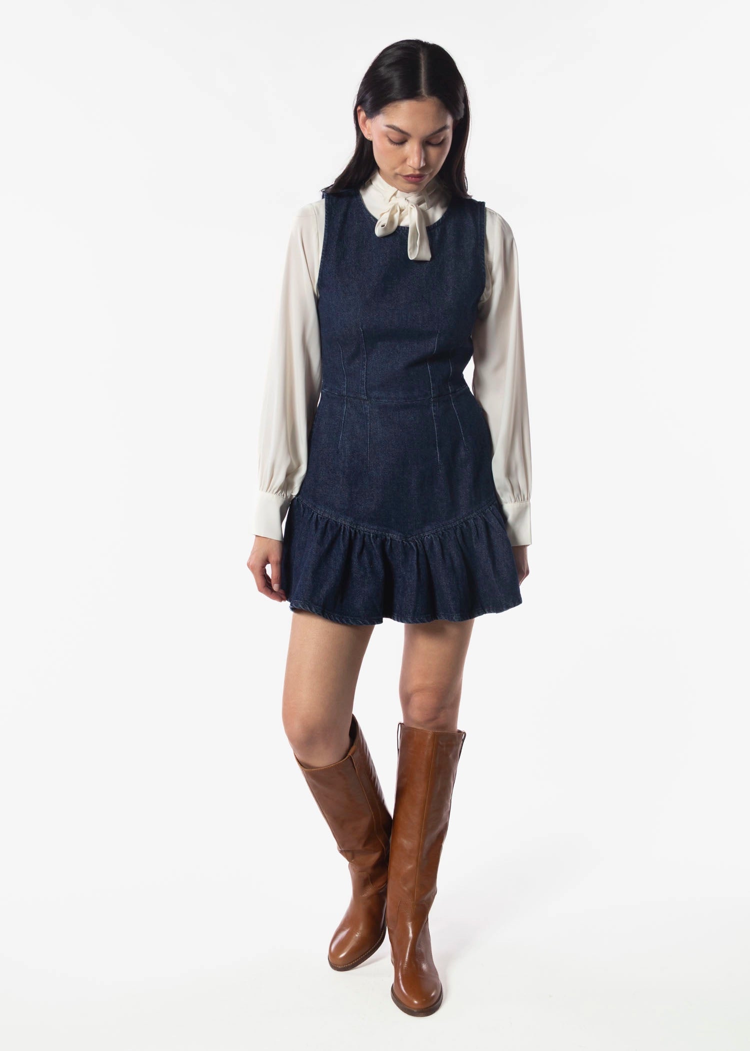 swatch_Denim Laurel denim dress