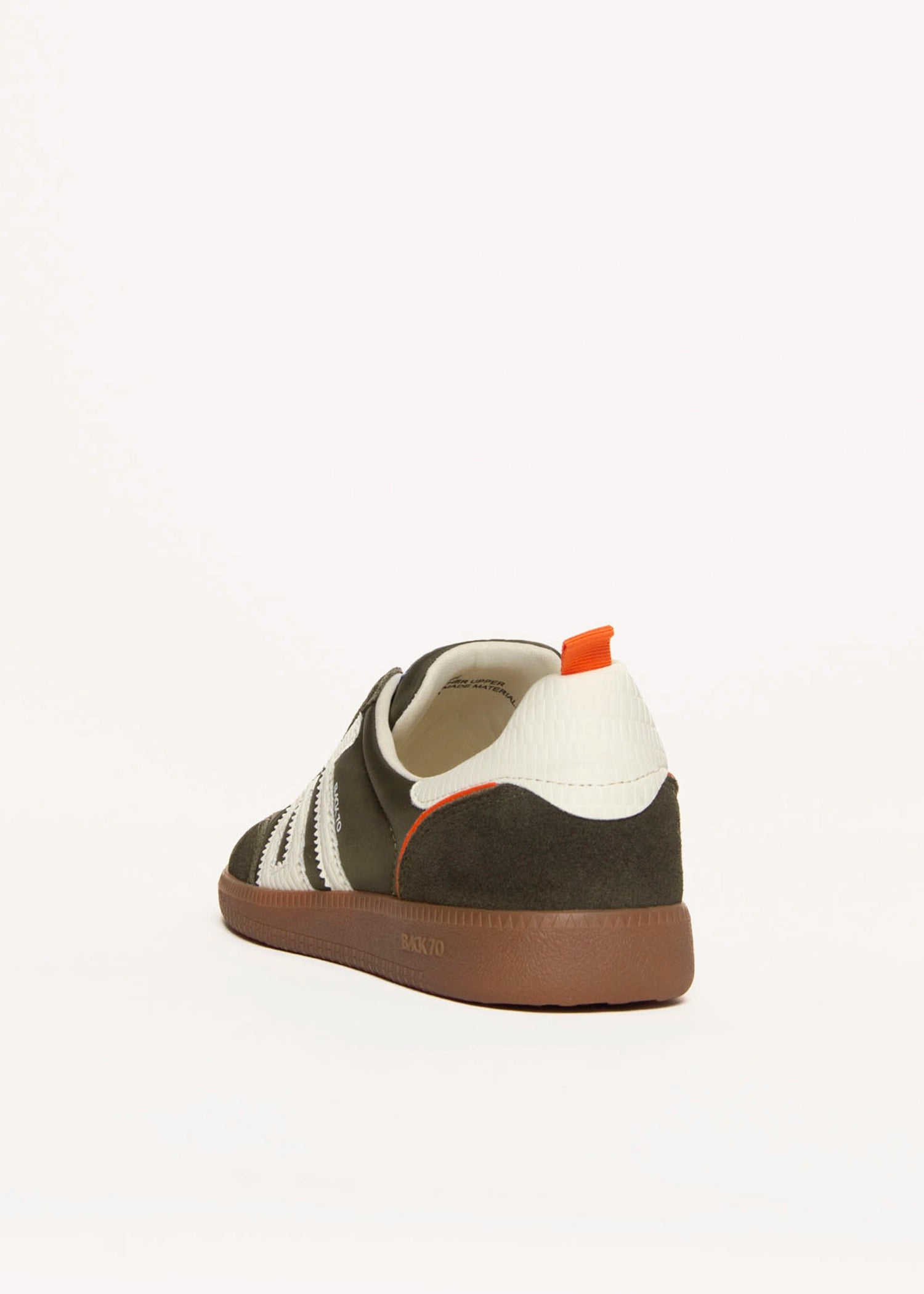 swatch_Orange/Olive ghost sneakers